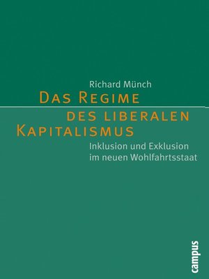 cover image of Das Regime des liberalen Kapitalismus